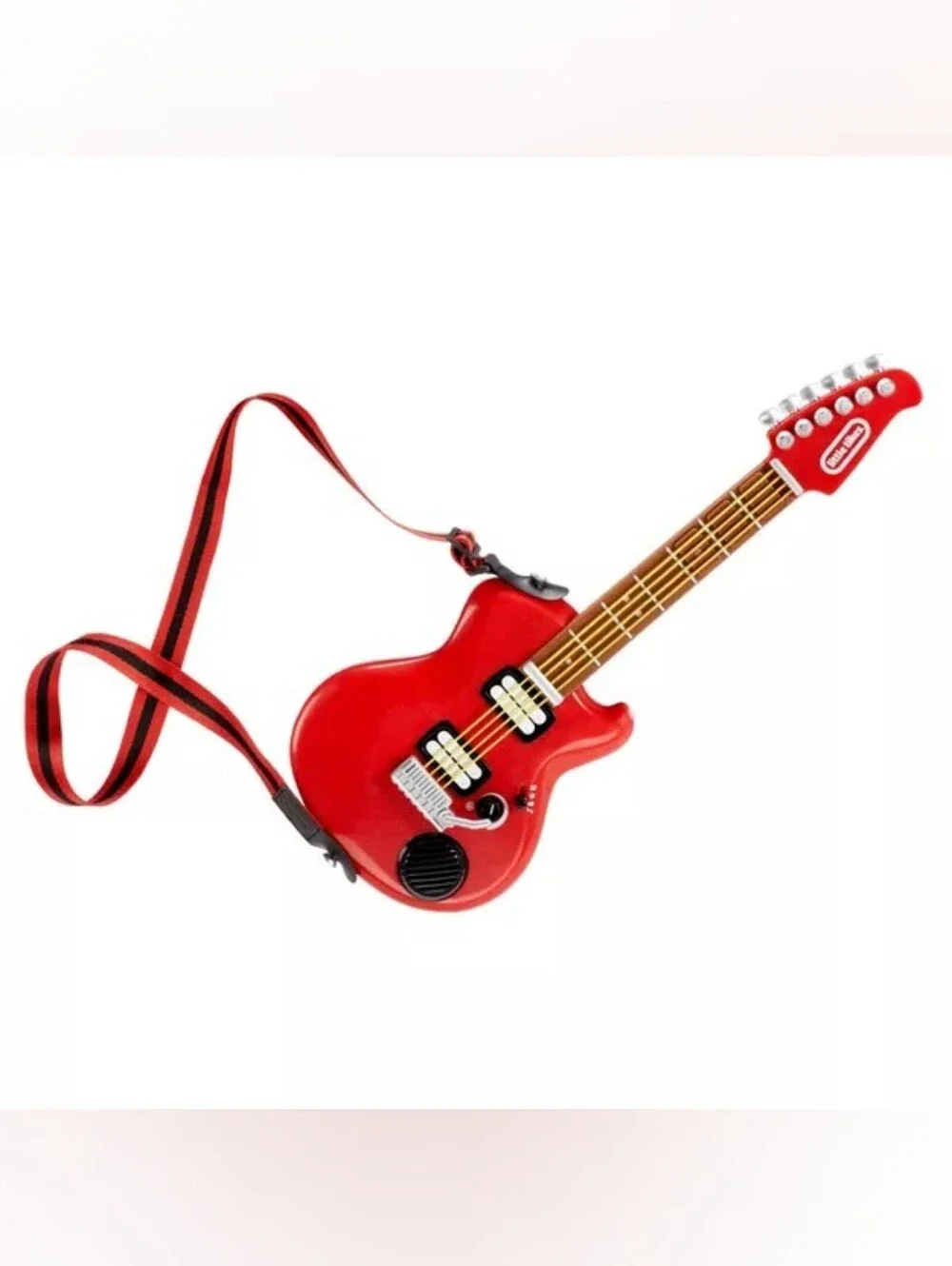 Kid's Red Electric Toy Guitar with Bluetooth Play - Little Town